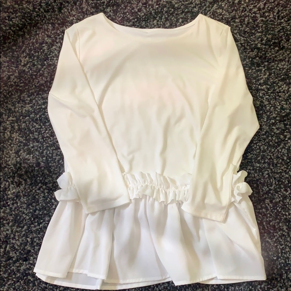 Ivanka Trump White Long Sleeve